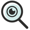 USP-Icon Lupe für transparenz
